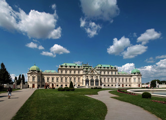Fototapeta premium Vienna Belvedere
