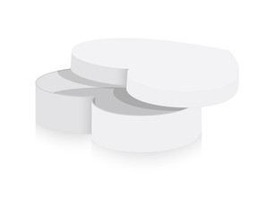 Valentine Gift Box Vector