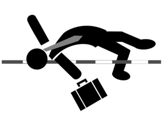 頑張るビジネスマン