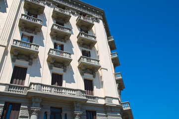 Obraz premium Historical palace. Bari. Puglia. Italy.