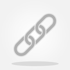 three pieces of chain