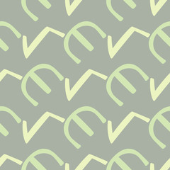 Seamless background with mathematical symbols