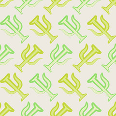 seamless background with letters of the Greek alphabet