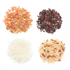 Various kinds of rice