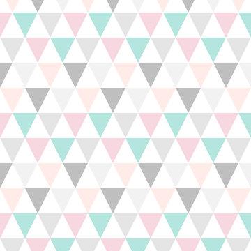 Dreieck Muster Abstrakt Pastell