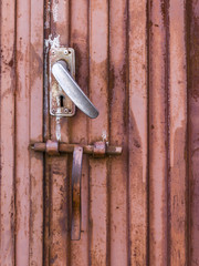 iron door