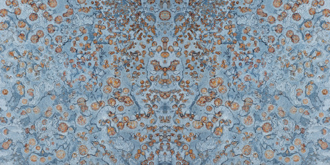 stone texture blue orange background