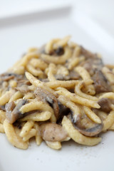 Spatzle con i funghi