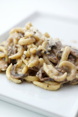 Spatzle con i funghi