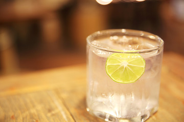 lemon soda tonic