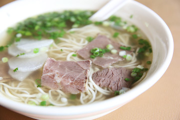 Chinese noodle soup