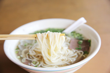 Chinese noodle soup