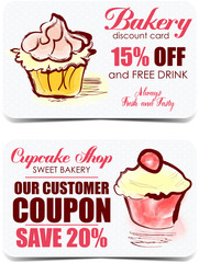 Bakery discount cards