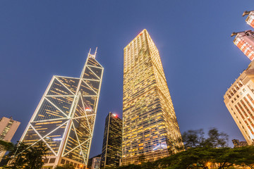 Hong Kong - JULY 31, 2014: Bank of China office on July 31 in