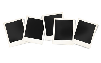 Polaroid Paper Instant Camera Photography Media Concept