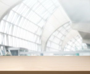 Table Top And Blur Office of Background