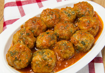 Albóndigas al detalle