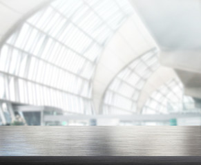 Table Top And Blur Office of Background