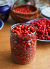 wild strawberries
