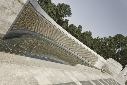 Freedom Wall, National WWII Memorial, National Mall, Washington
