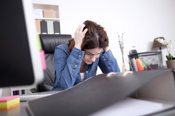 Hardworking dedicated businesswoman