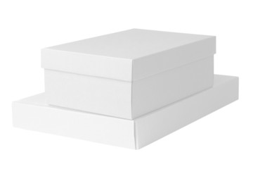 Naklejka premium Closed cardboard boxes