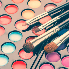 Makeup brushes