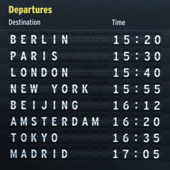 Flight destinations