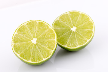 Fototapeta na wymiar slice of lime