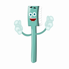 Funny toothbrush tooth brush dentist children cartoon