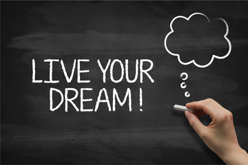 Fototapeta premium Live you dream 3103