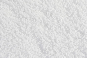 texture of the snow