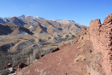 Iran - mountains of Abyaneh