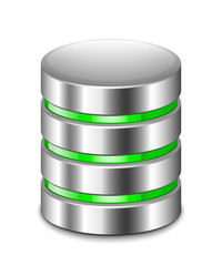 Database Icon. Vector