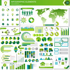 Eco Infographic Elements