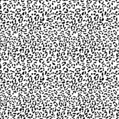 Black and white animal background. Abstract jaguar texture. - 80808119