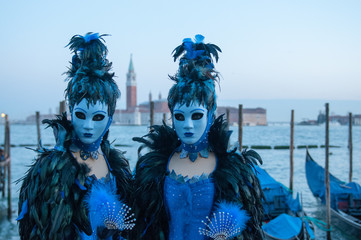 Naklejka na ściany i meble Carnevale a Venezia