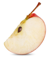 red apple slice