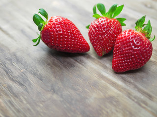 Rote Erdbeeren