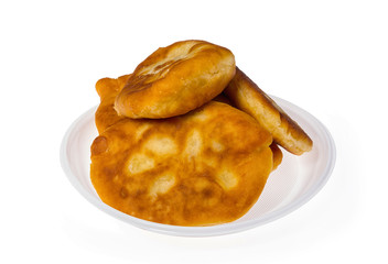 Pirojki. Traditional delicious Russian patty