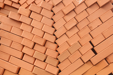 Obraz premium красный кирпич