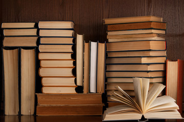 A lot of old books