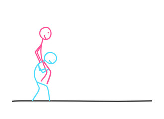 sm huckepack tragen II