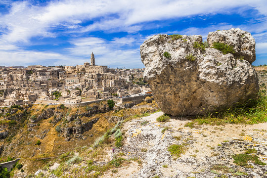 Matera - ancient town in Basilicata, Italy