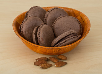 Chocolate macaroons