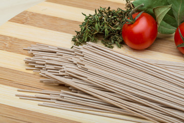 Soba - buckwheat pasta