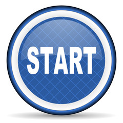 start blue icon