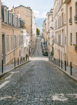 The historic district of Montmartre in Paris