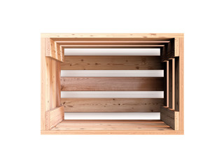 Wooden crate