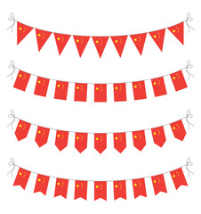Obraz premium chinese bunting
